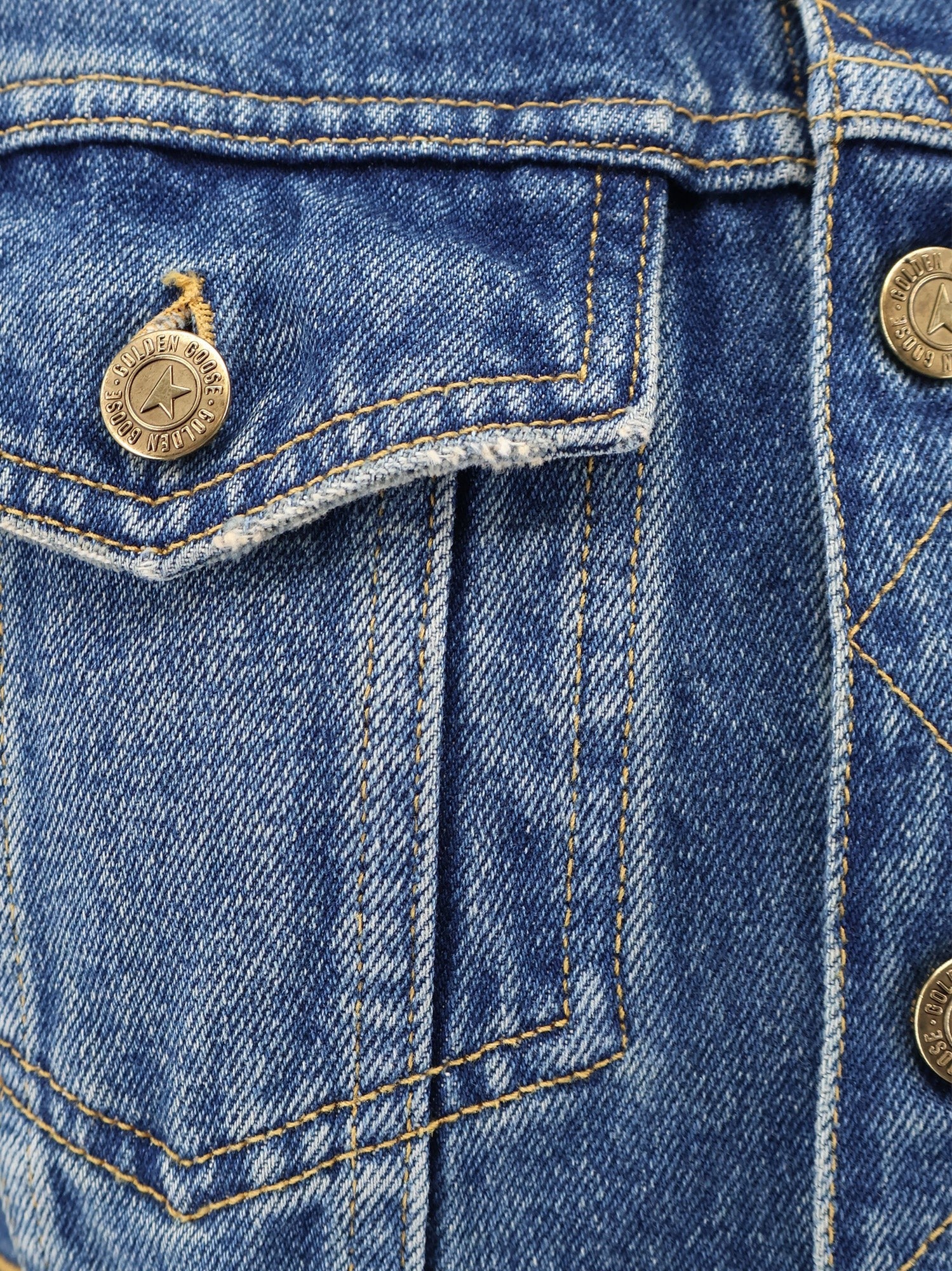 Golden Goose Deluxe Brand - Woman - Blue - Denim Jacket