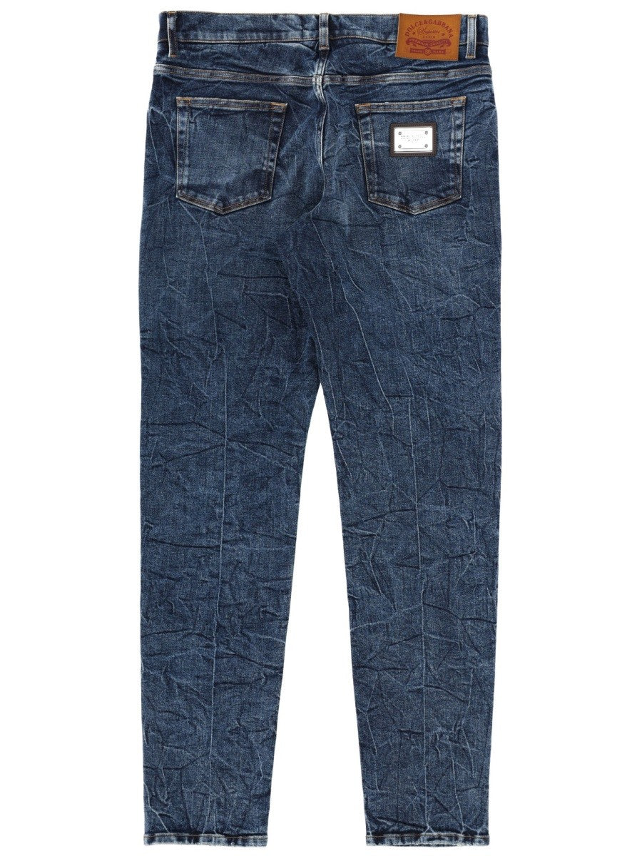 Dolce & Gabbana - Férfi - Kék - Farmer