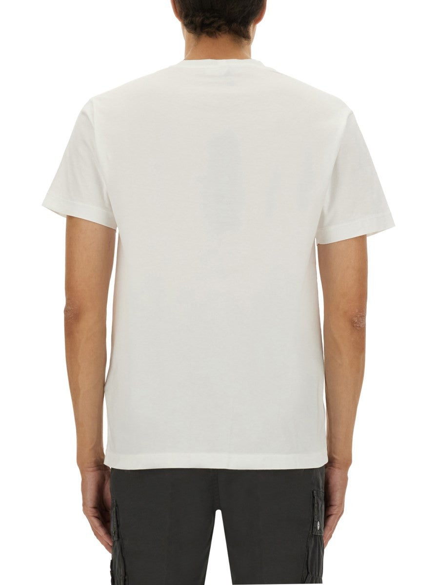 Stone Island - Man - White - T-shirt