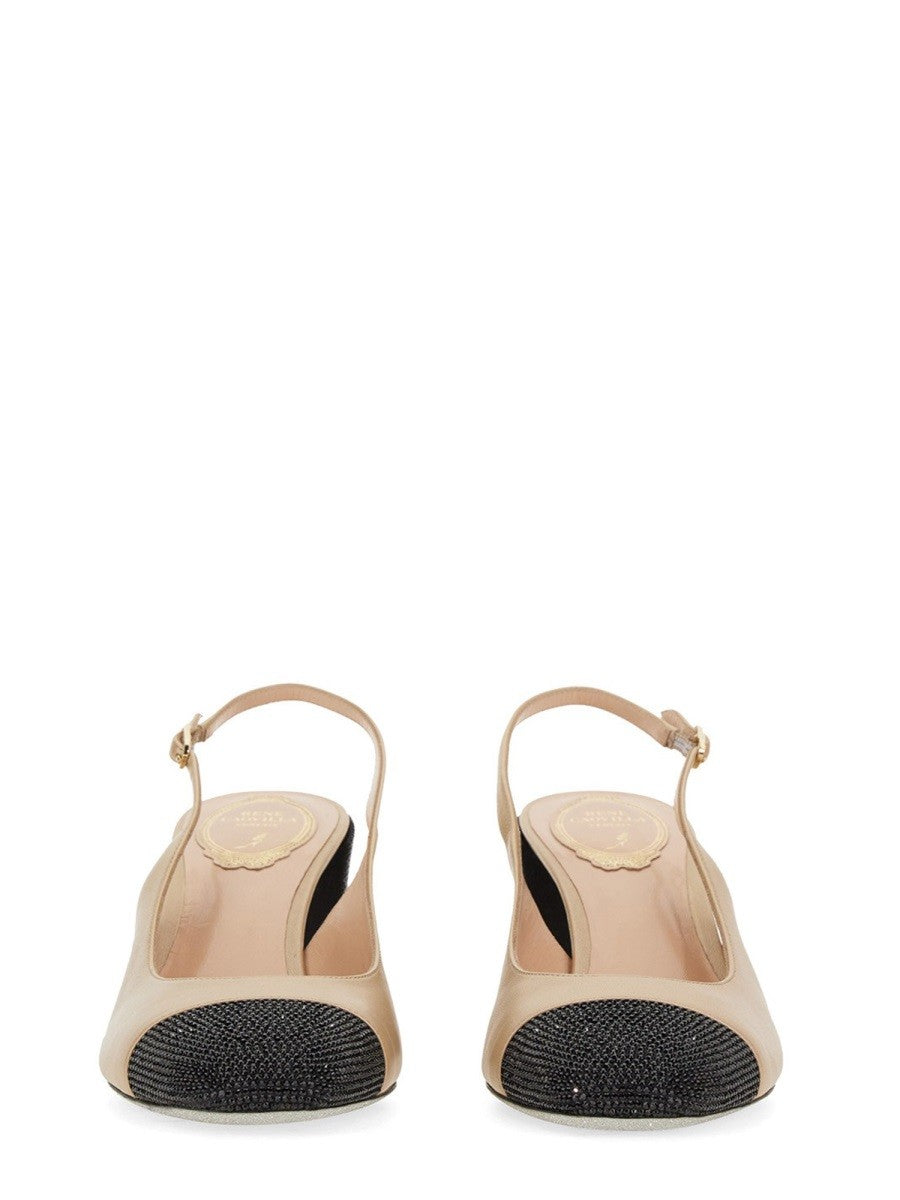 RENE CAOVILLA - Woman - Beige - Heel