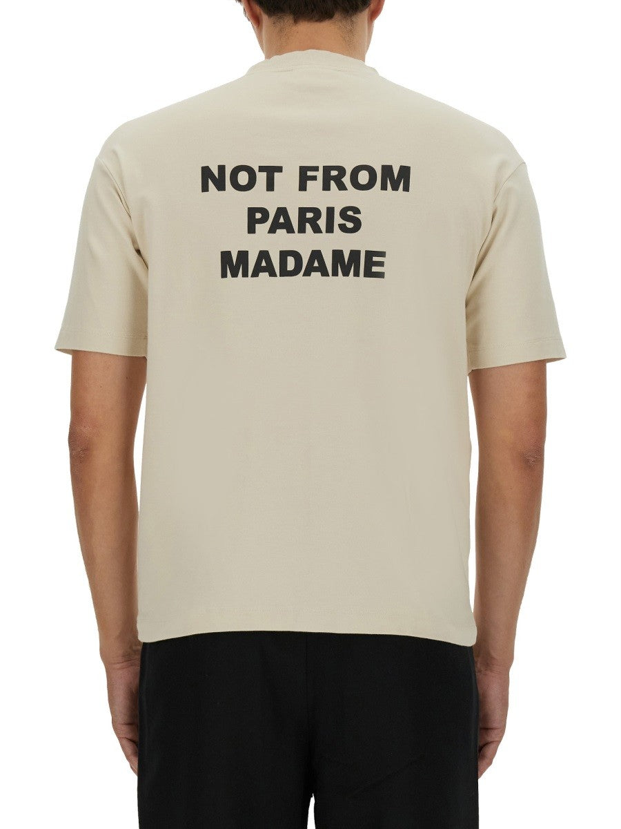 Drole De Monsieur - Man - Beige - T-shirt