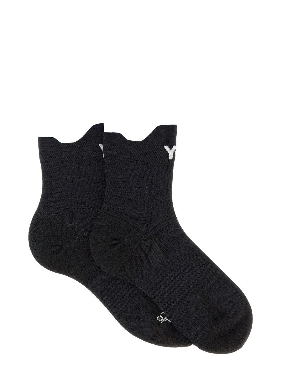 Y - 3 - Unisex - Black - Socks