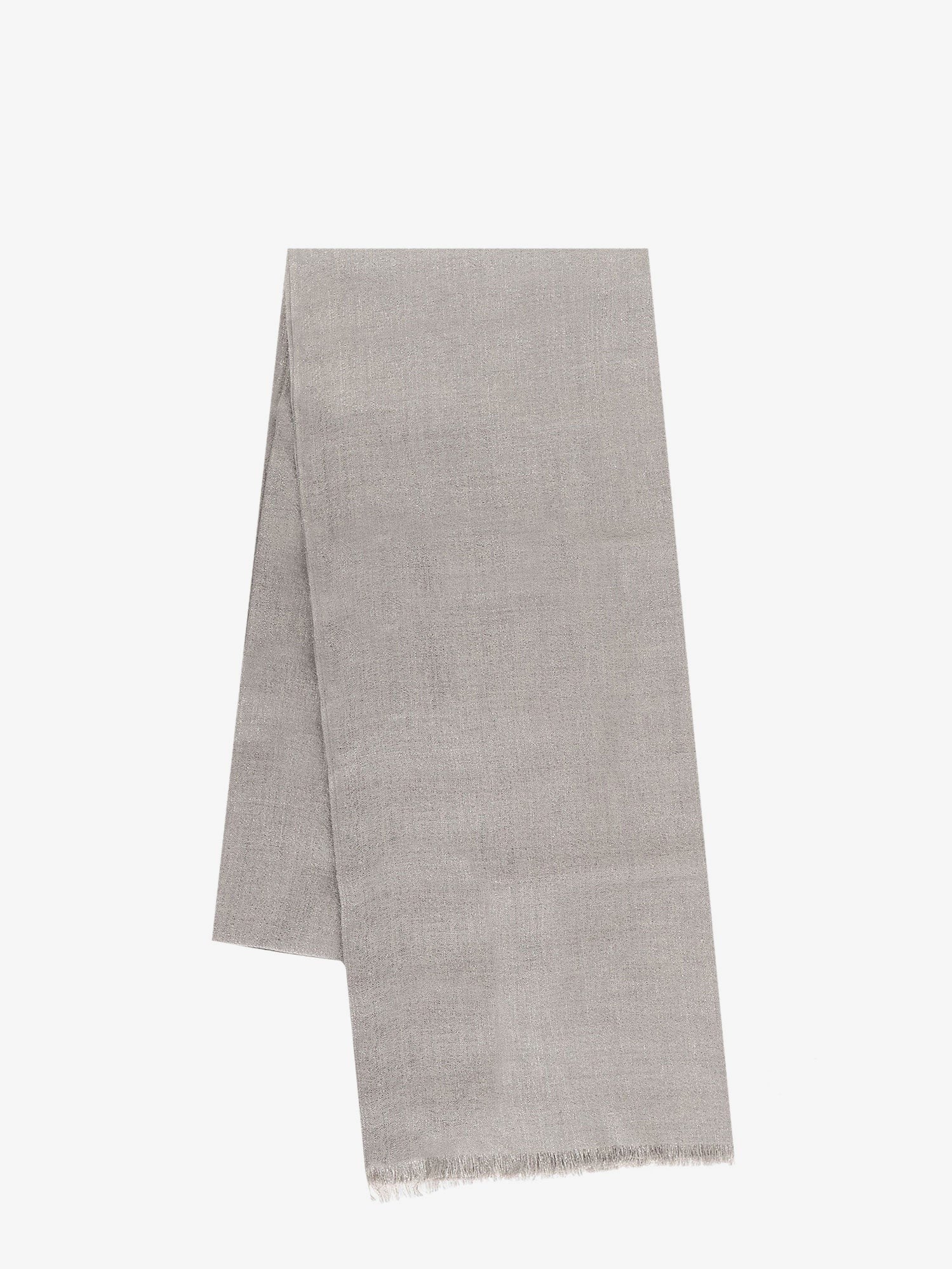 Brunello Cucinelli - Woman - Grey - Scarf