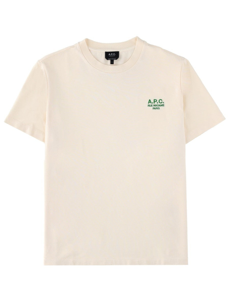 A.P.C. - Man - Beige - T-shirt