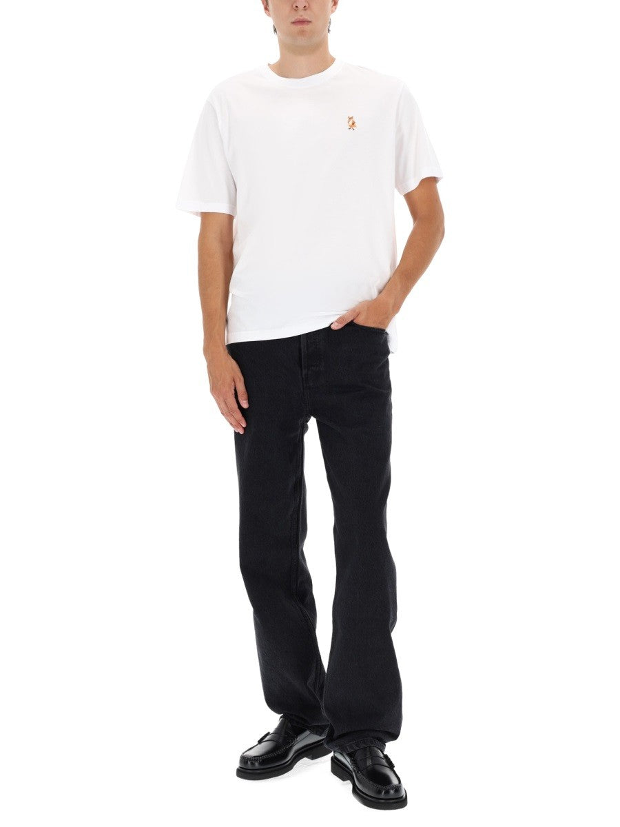Maison Kitsune - Man - White - T-shirt