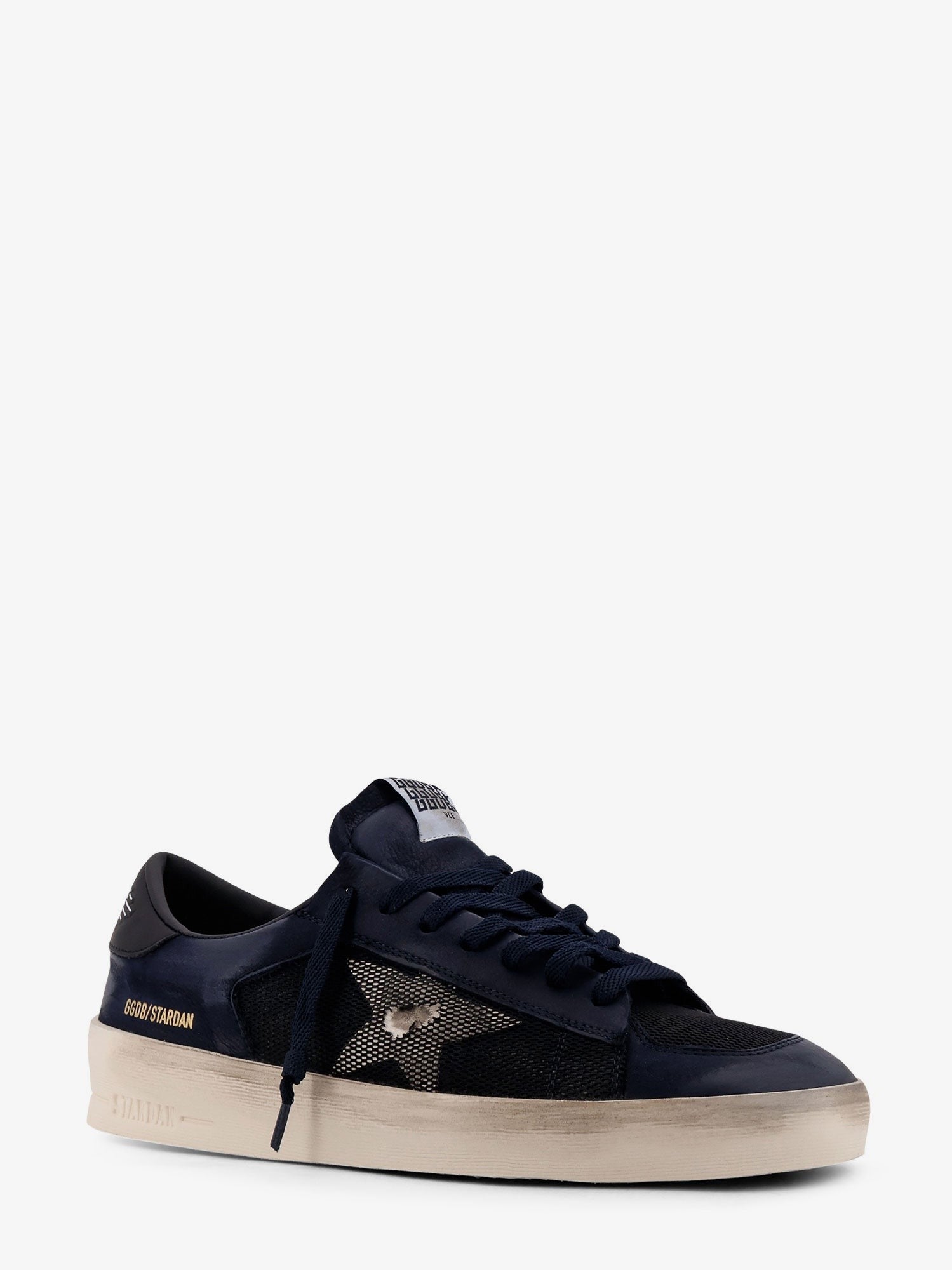 Golden Goose Deluxe Brand - Man - Blue White Tartan/Night Blue/W - Sneaker