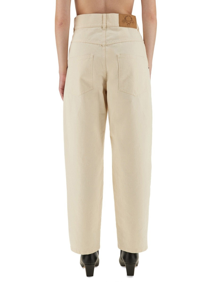 Moschino - Woman - Beige - Jeans