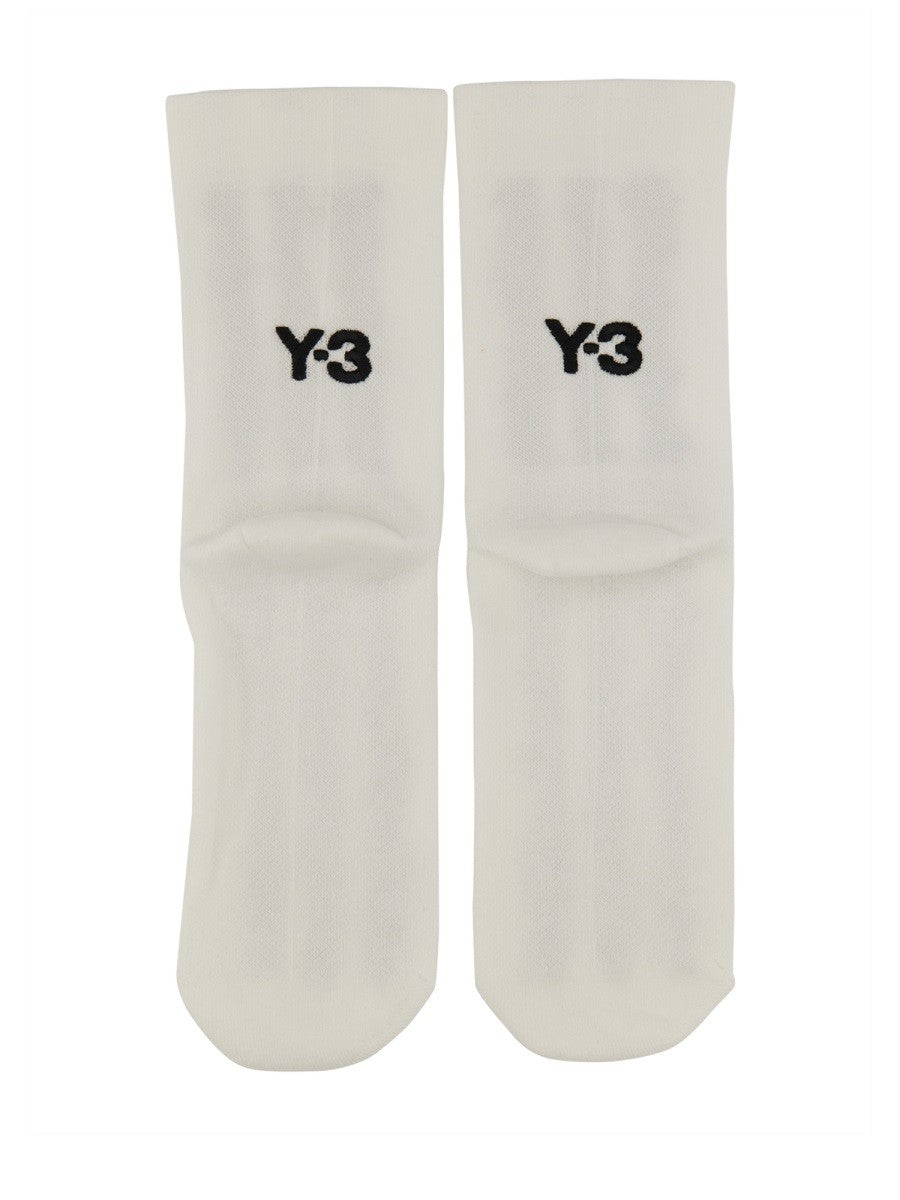 Y - 3 - Unisex - White - Socks