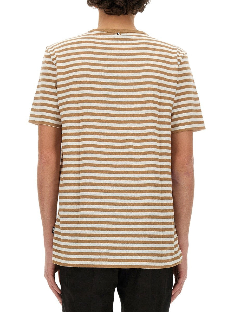 Boss - Férfi - Khaki - Póló