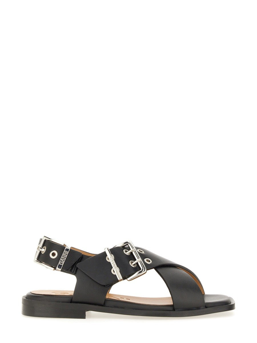 GANNI - Woman - Black - Sandal