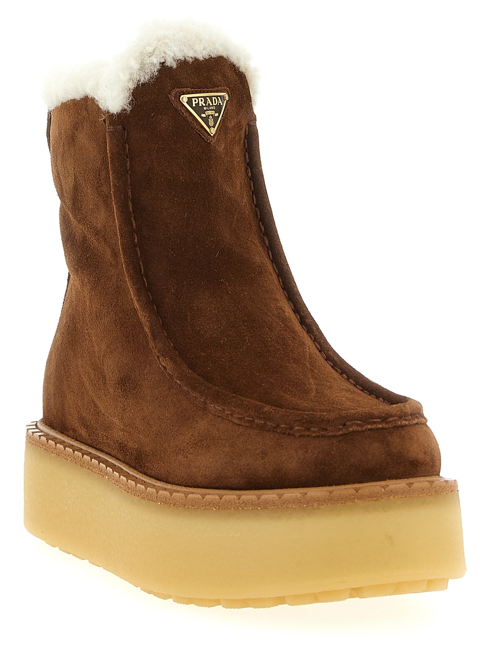PRADA - nan - Brown - Boot