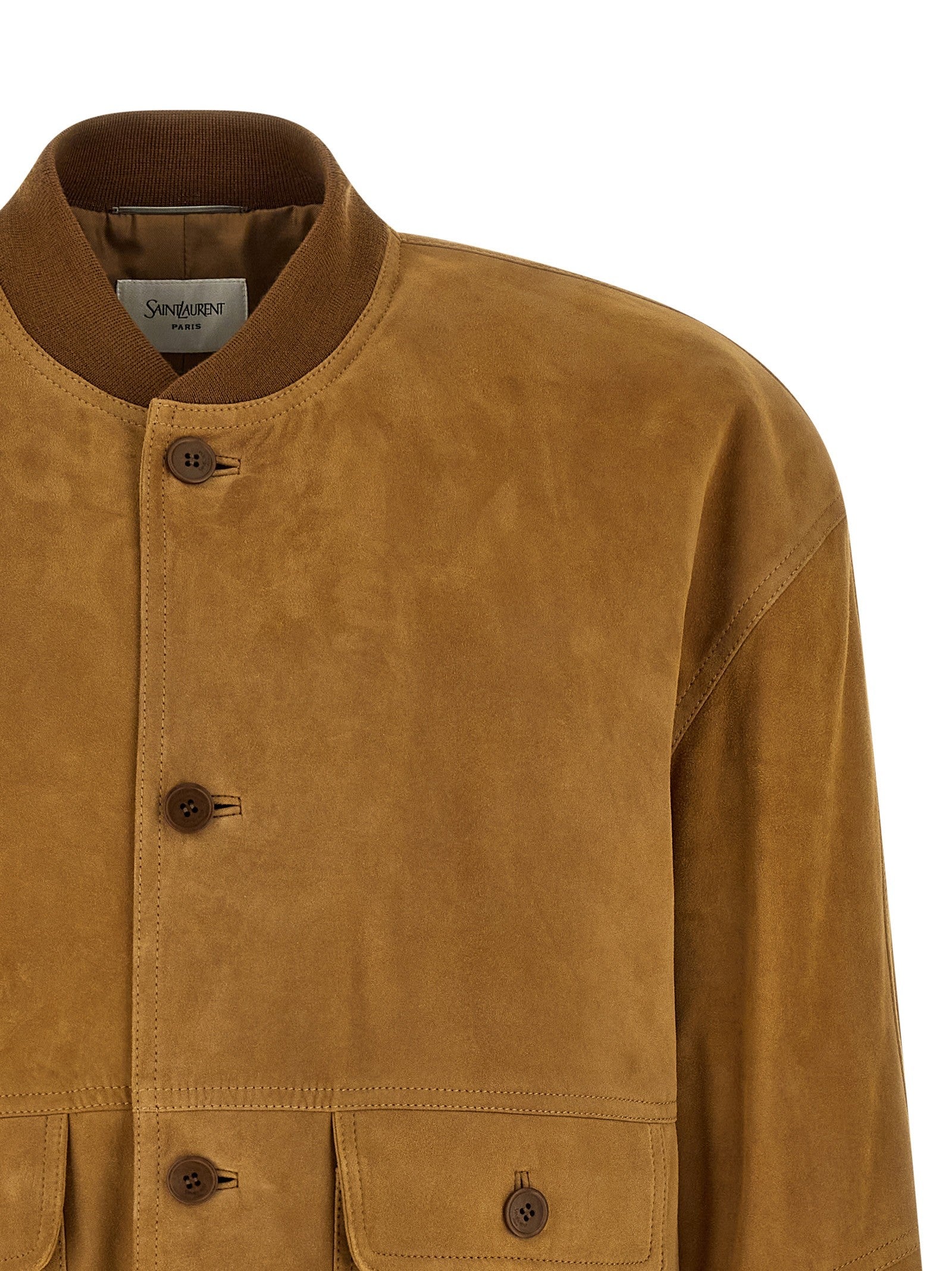 Saint Laurent - nan - Brown - Jacket