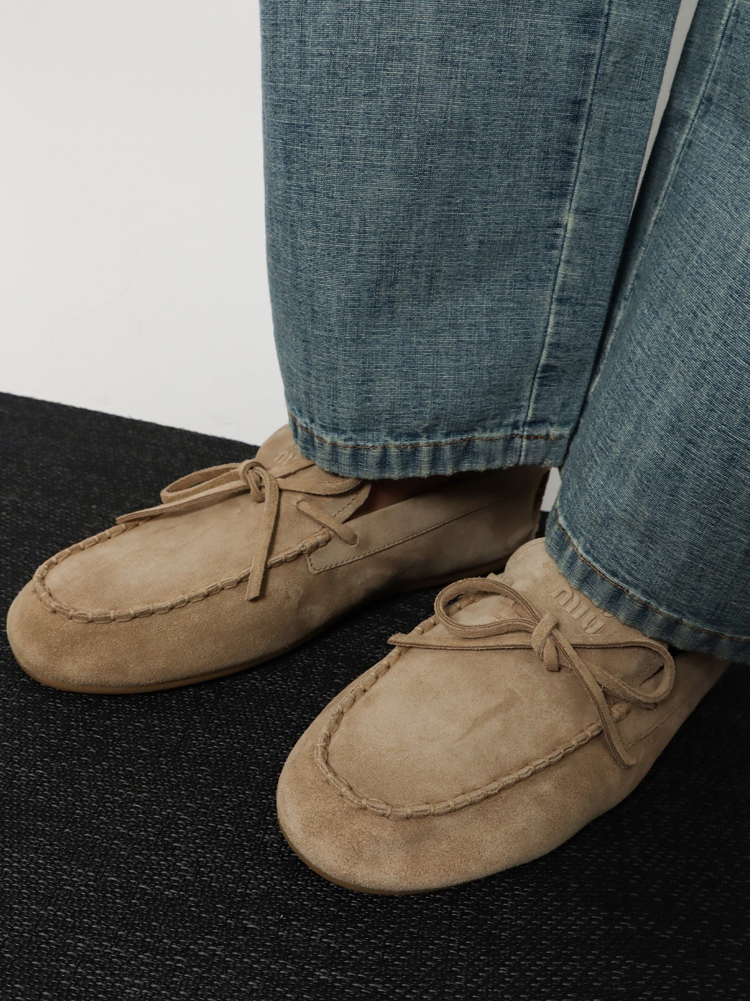 Miu Miu - Woman - Beige - Loafer