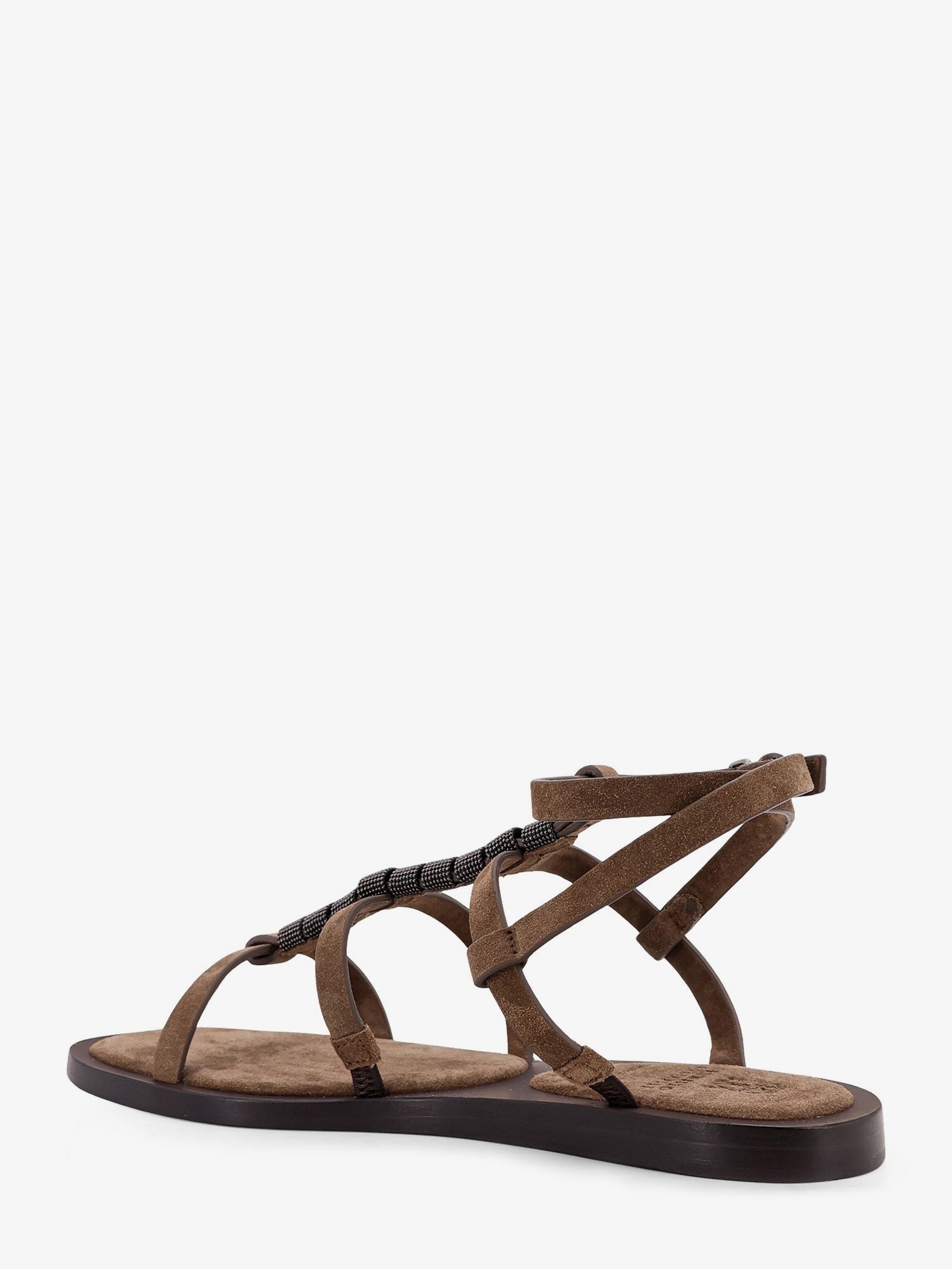 Brunello Cucinelli - Woman - Brown - Sandal