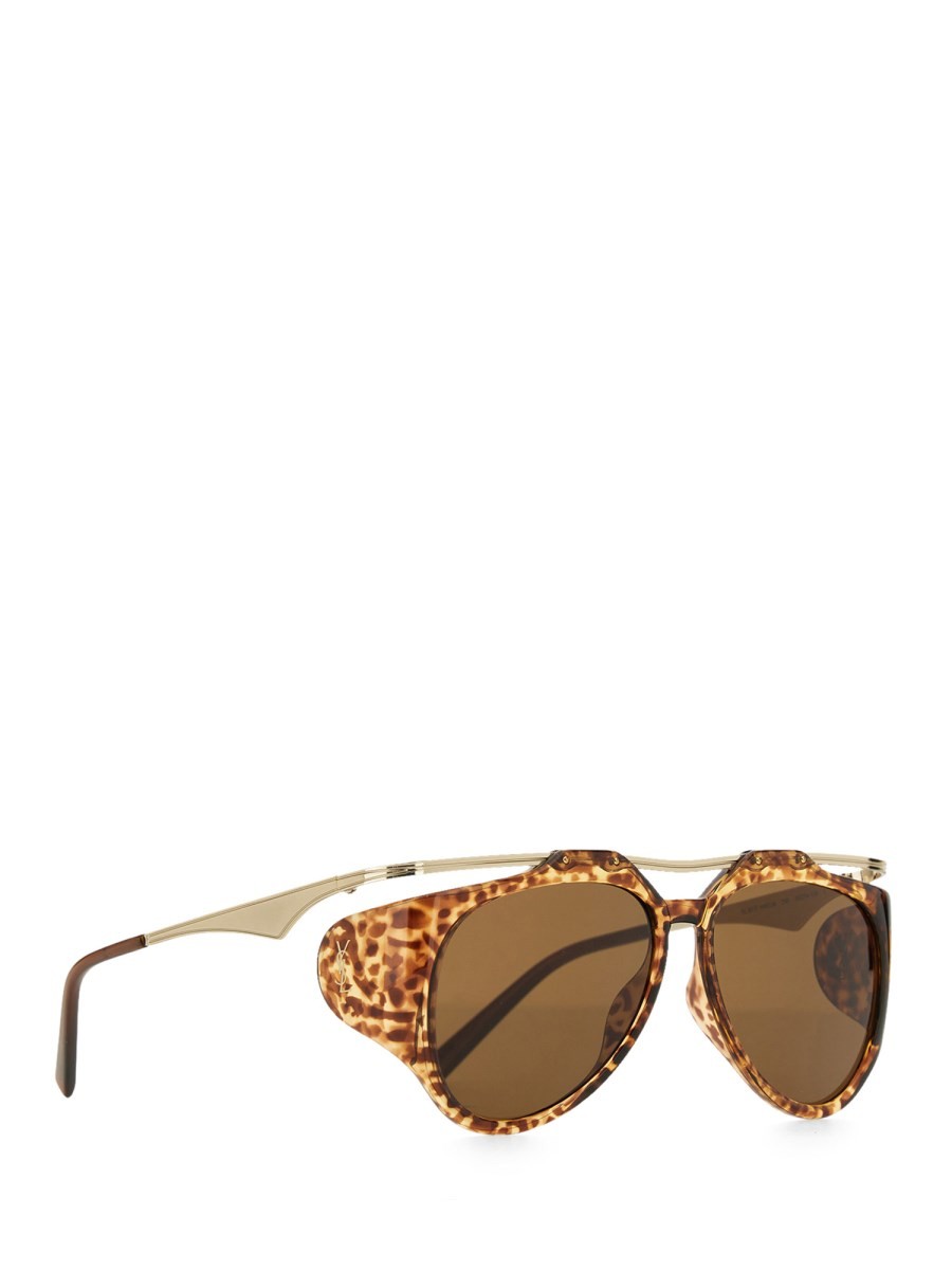 Saint Laurent - Woman - Brown - Sunglasses