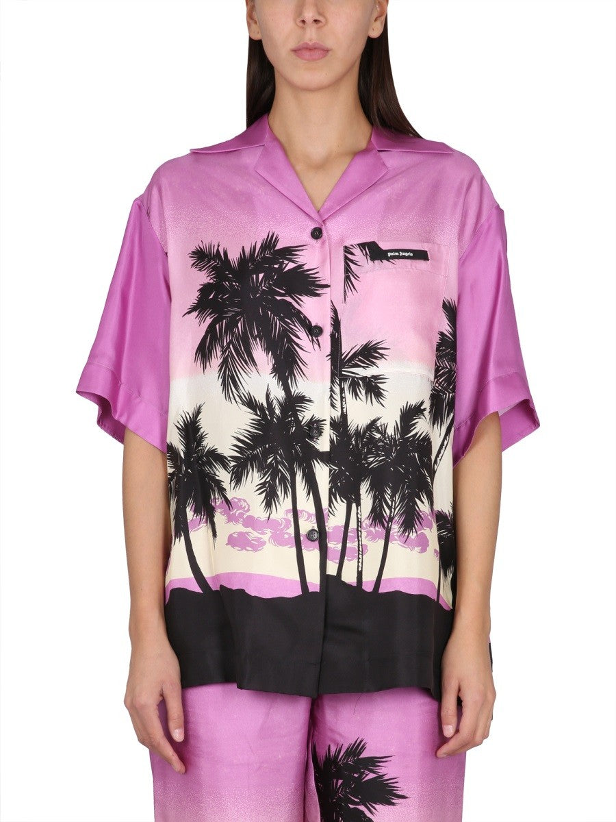 Palm Angels - Woman - Purple - Shirt