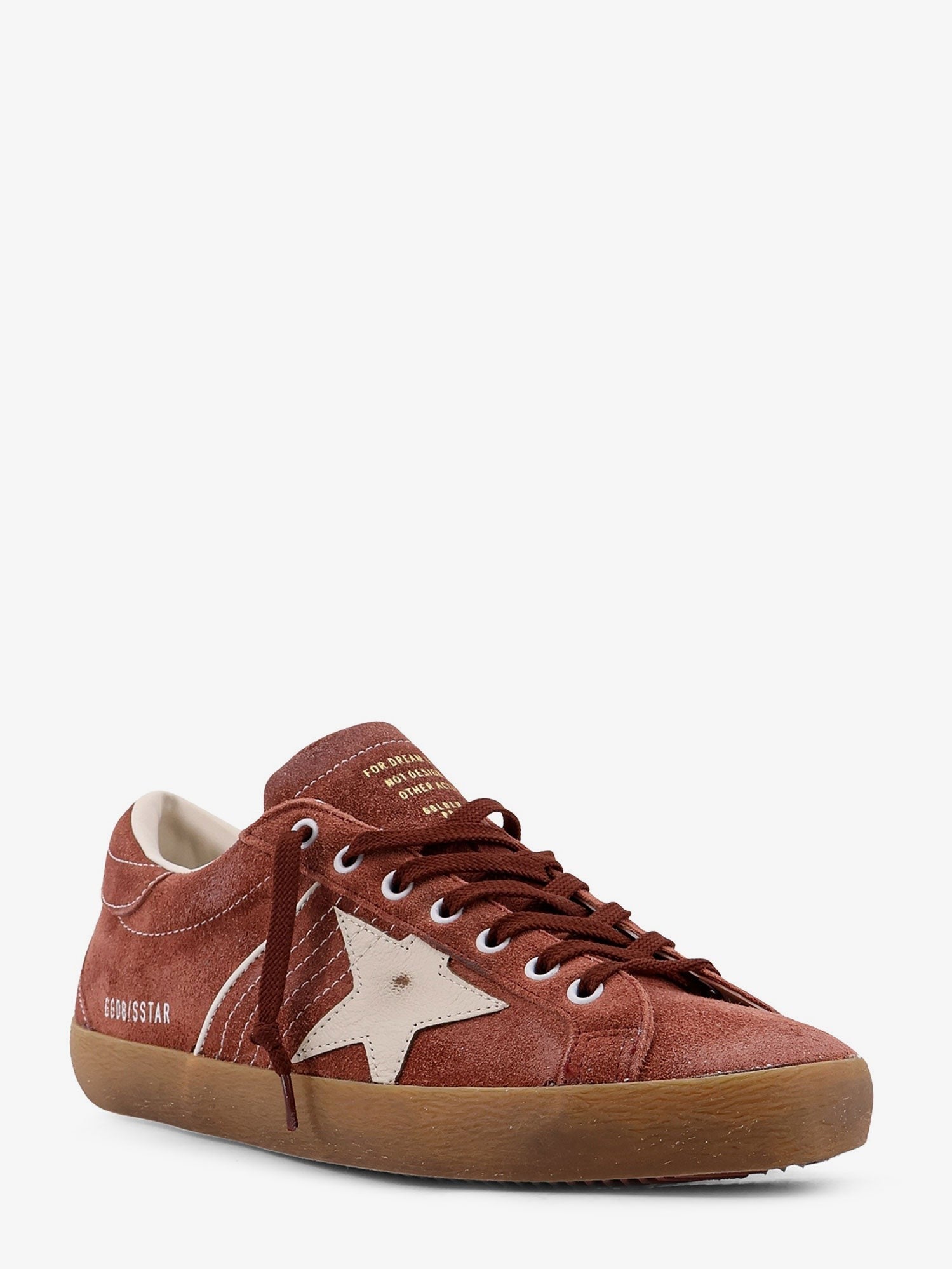 Golden Goose Deluxe Brand - Férfi - Vörös Rozsda Fehér - Sportcipő
