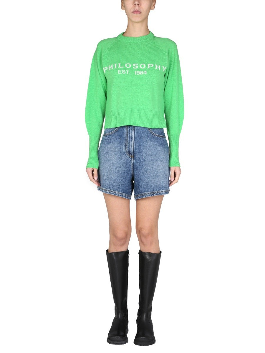 Philosophy Di Lorenzo Serafini - Woman - Green - Sweater