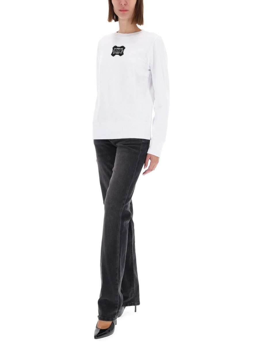 Versace Jeans Couture - Woman - White - Sweatshirt