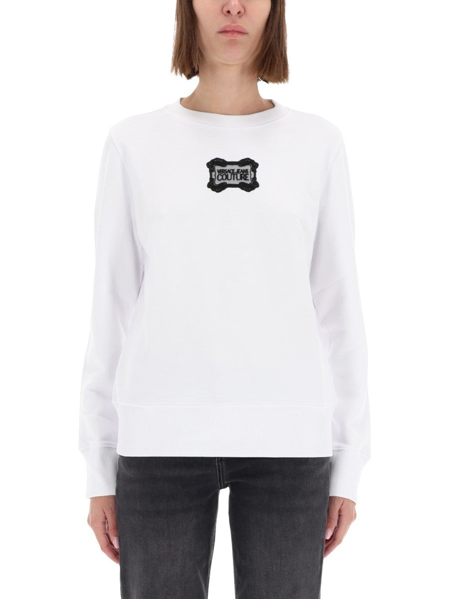Versace Jeans Couture - Woman - White - Sweatshirt