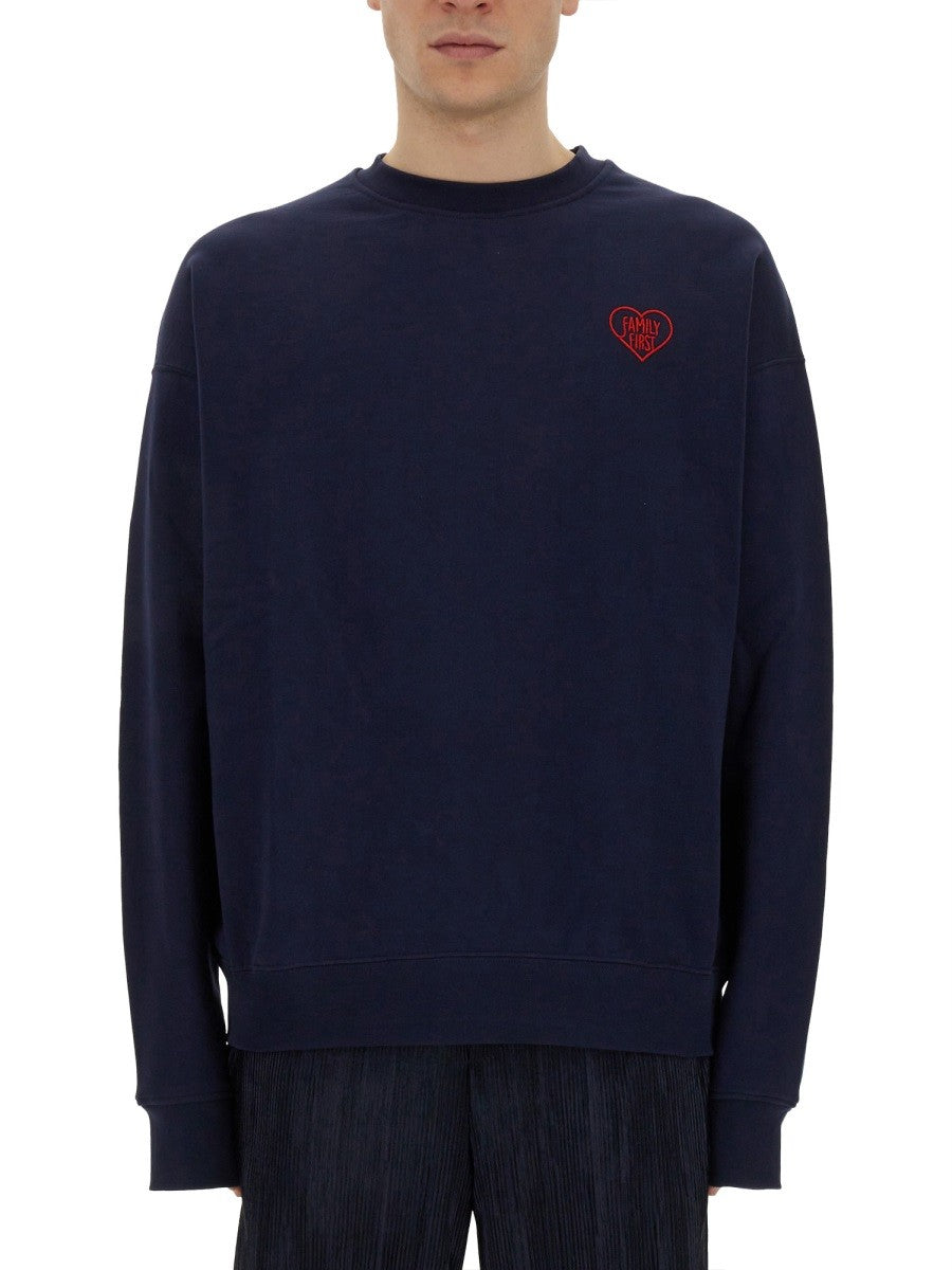 FAMILY FIRST - Man - Blue - Sweatshirt