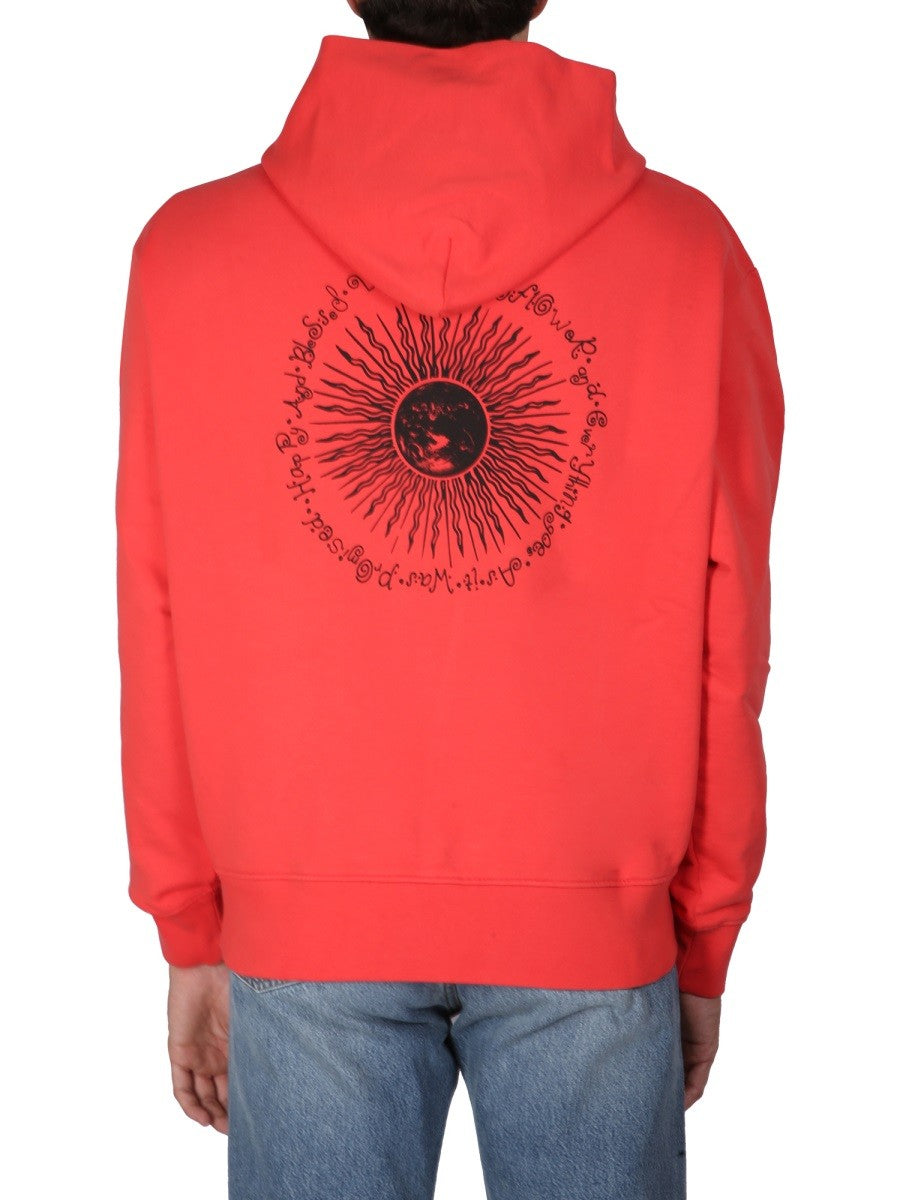SUNFLOWER - Férfi - Piros - Pulóver