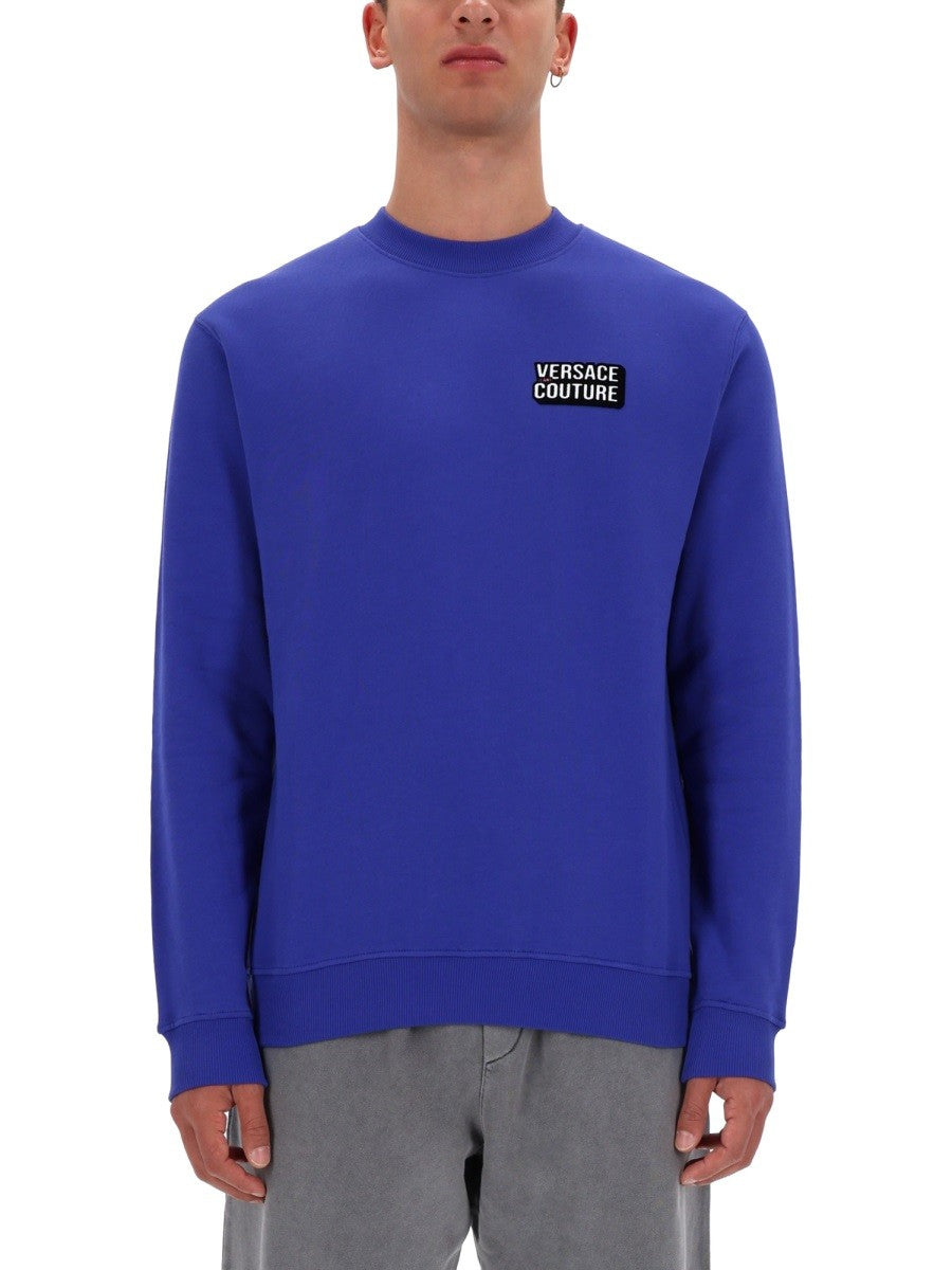 Versace Jeans Couture - Férfi - Kék - Pulóver