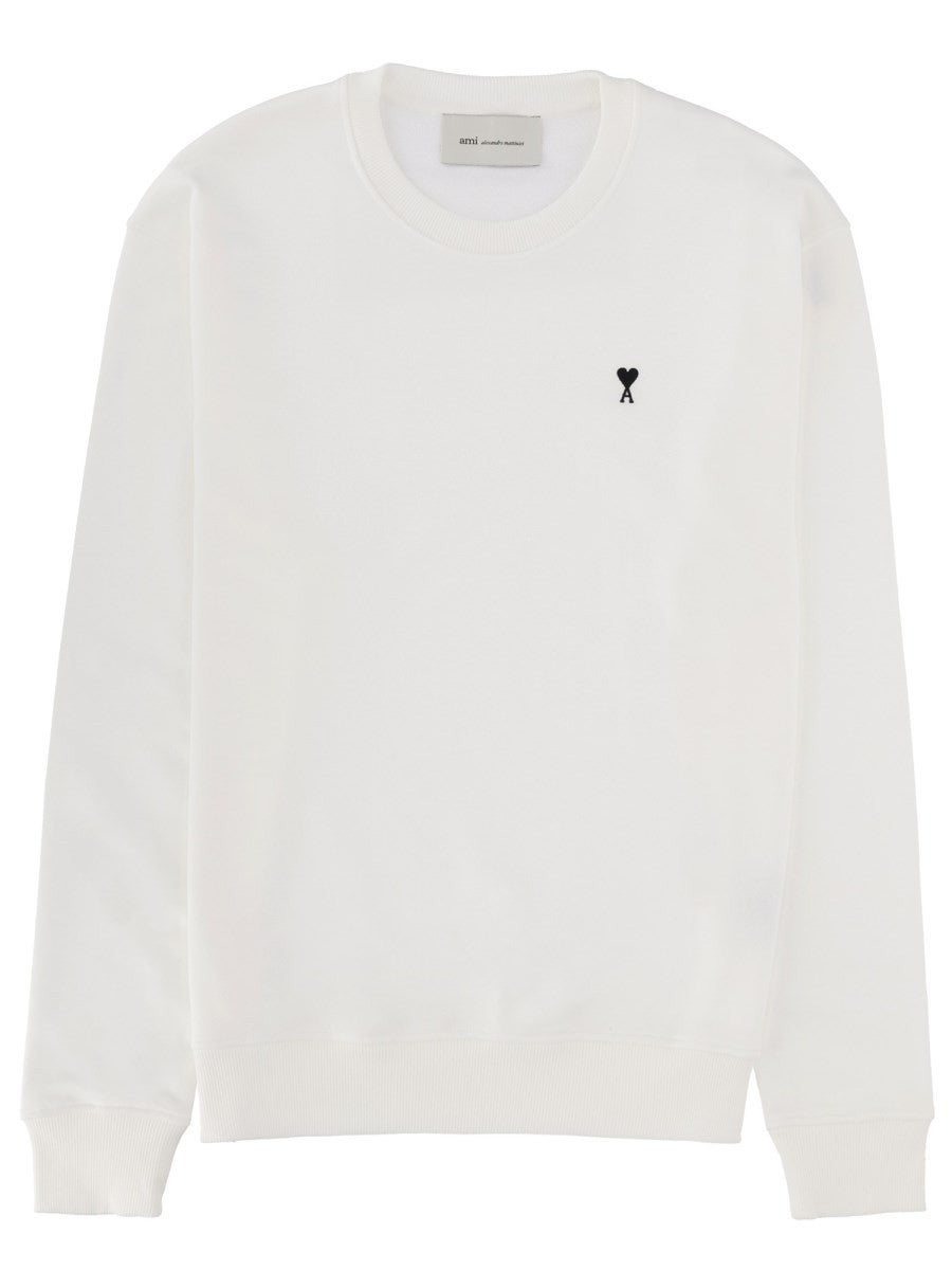 AMI PARIS - Man - White - Sweatshirt