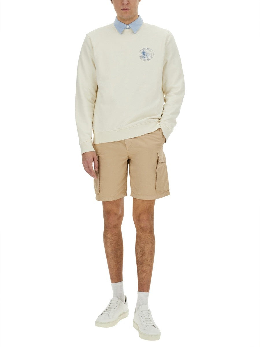 Woolrich - Man - White - Sweatshirt