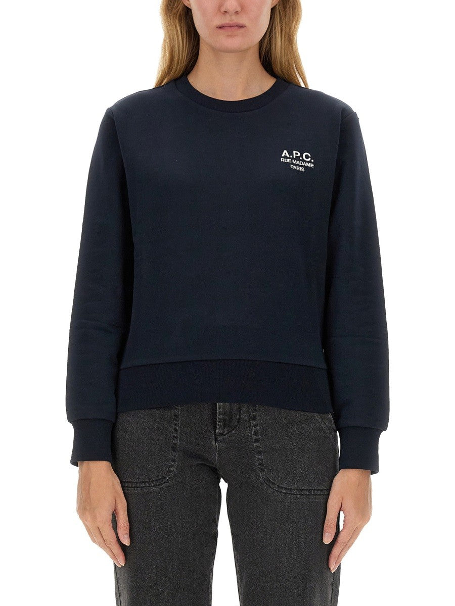 A.P.C. - Woman - Blue - Sweatshirt