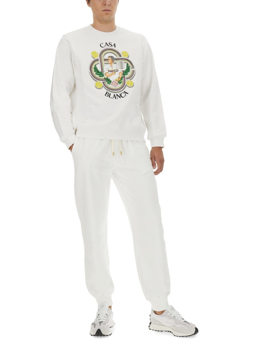 CASABLANCA - Férfi - Fehér - Pulóver