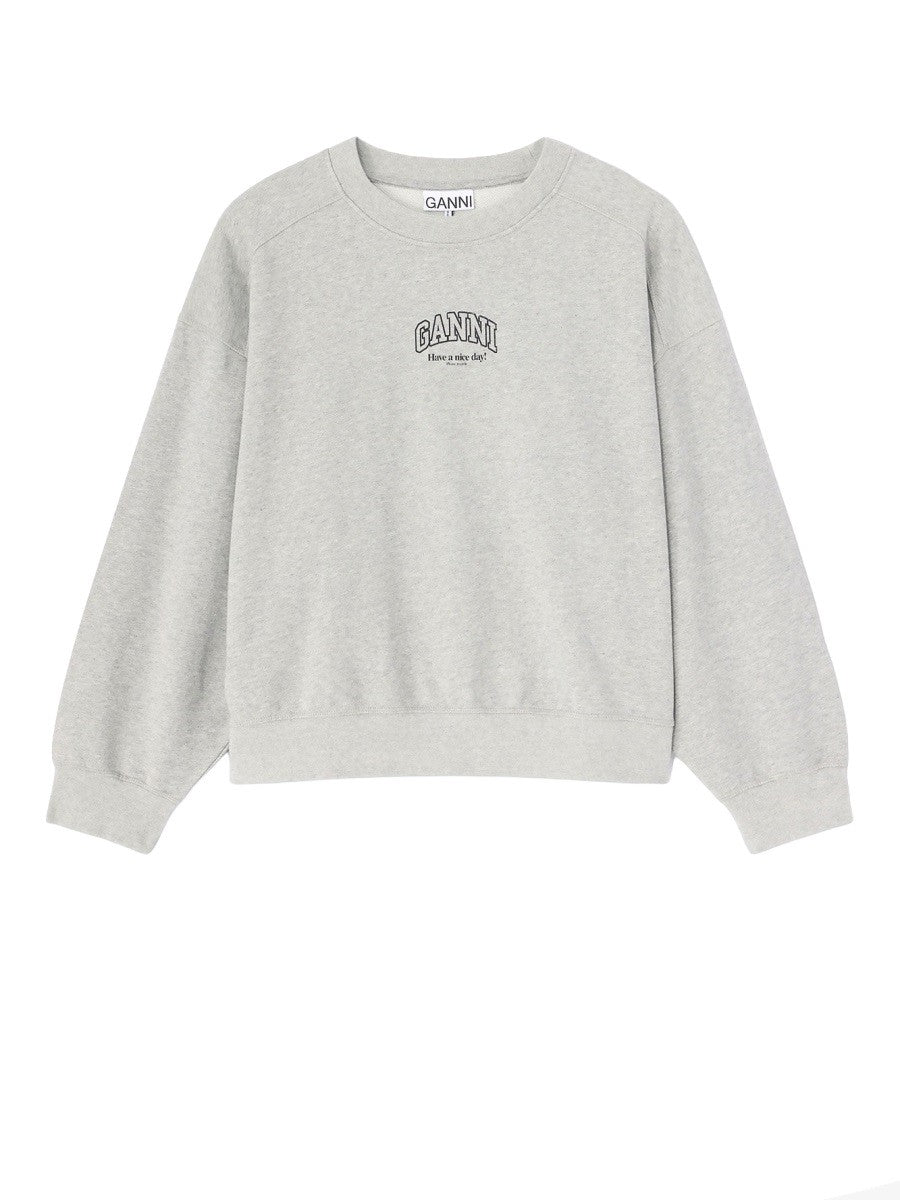 GANNI - Woman - Grey - Sweatshirt