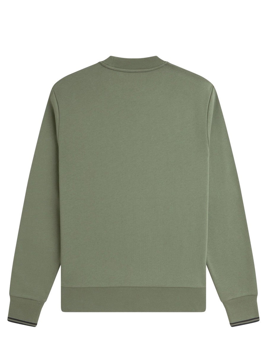 FRED PERRY - Man - Green - Sweatshirt