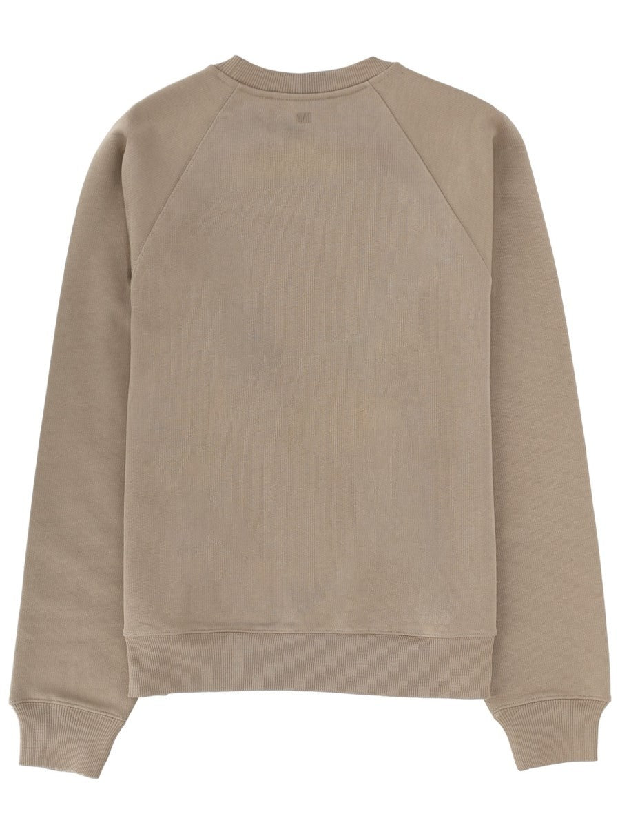 AMI PARIS - Man - Beige - Sweatshirt