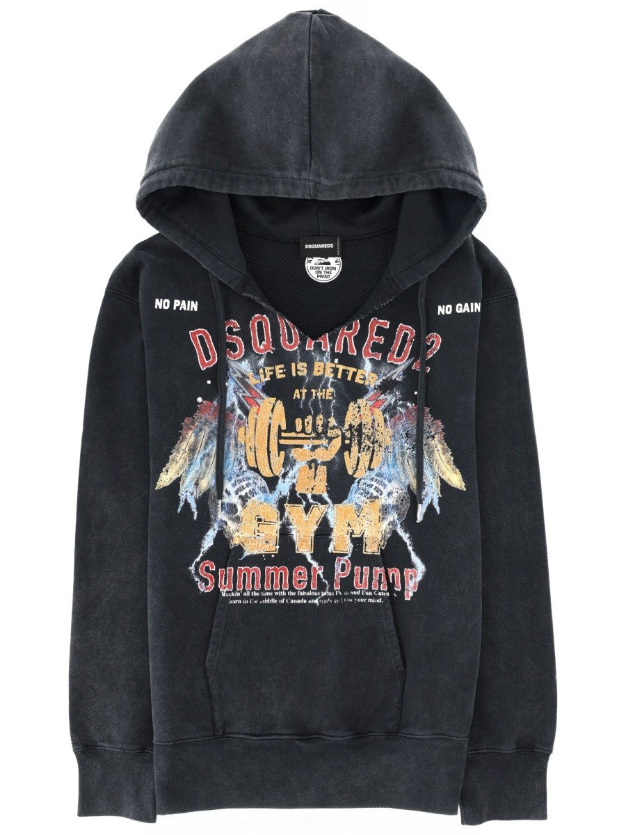 Dsquared - Man - Black - Sweatshirt