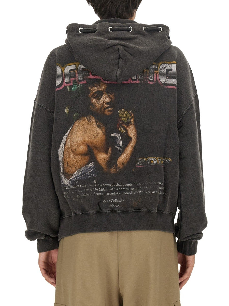 Off-white - Man - Black - Sweatshirt