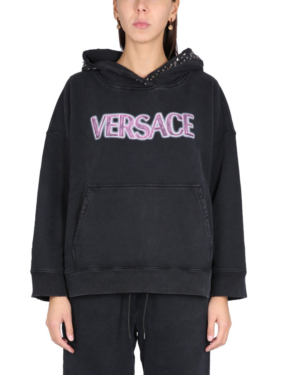 Versace - Woman - Black - Sweatshirt