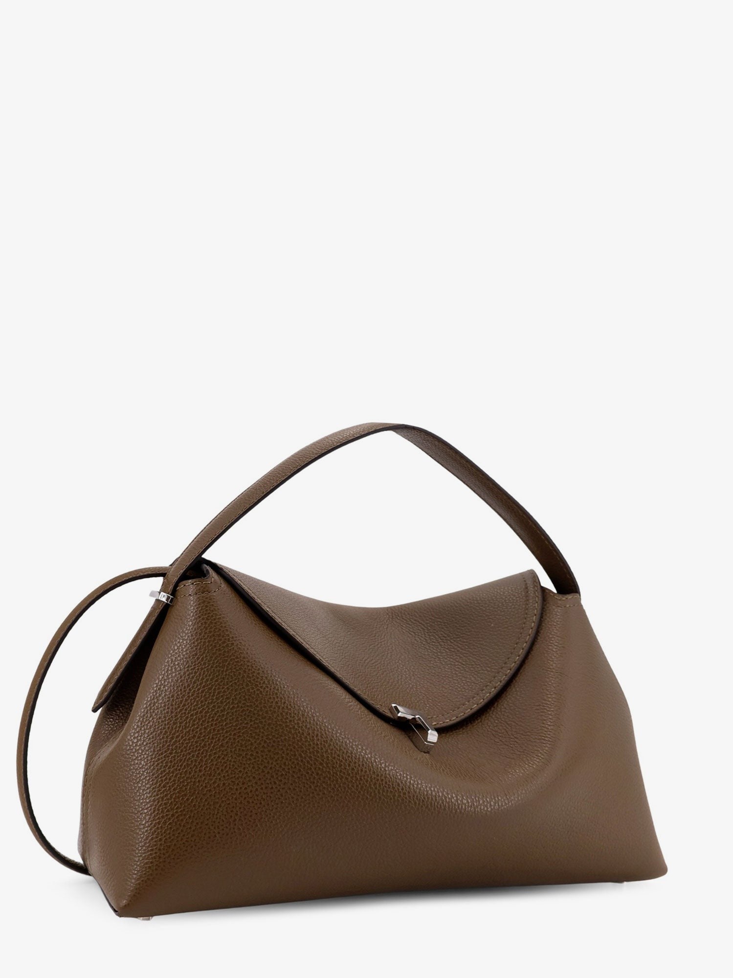 TOTEME - Woman - Dark Taupe - Shoulder Bag