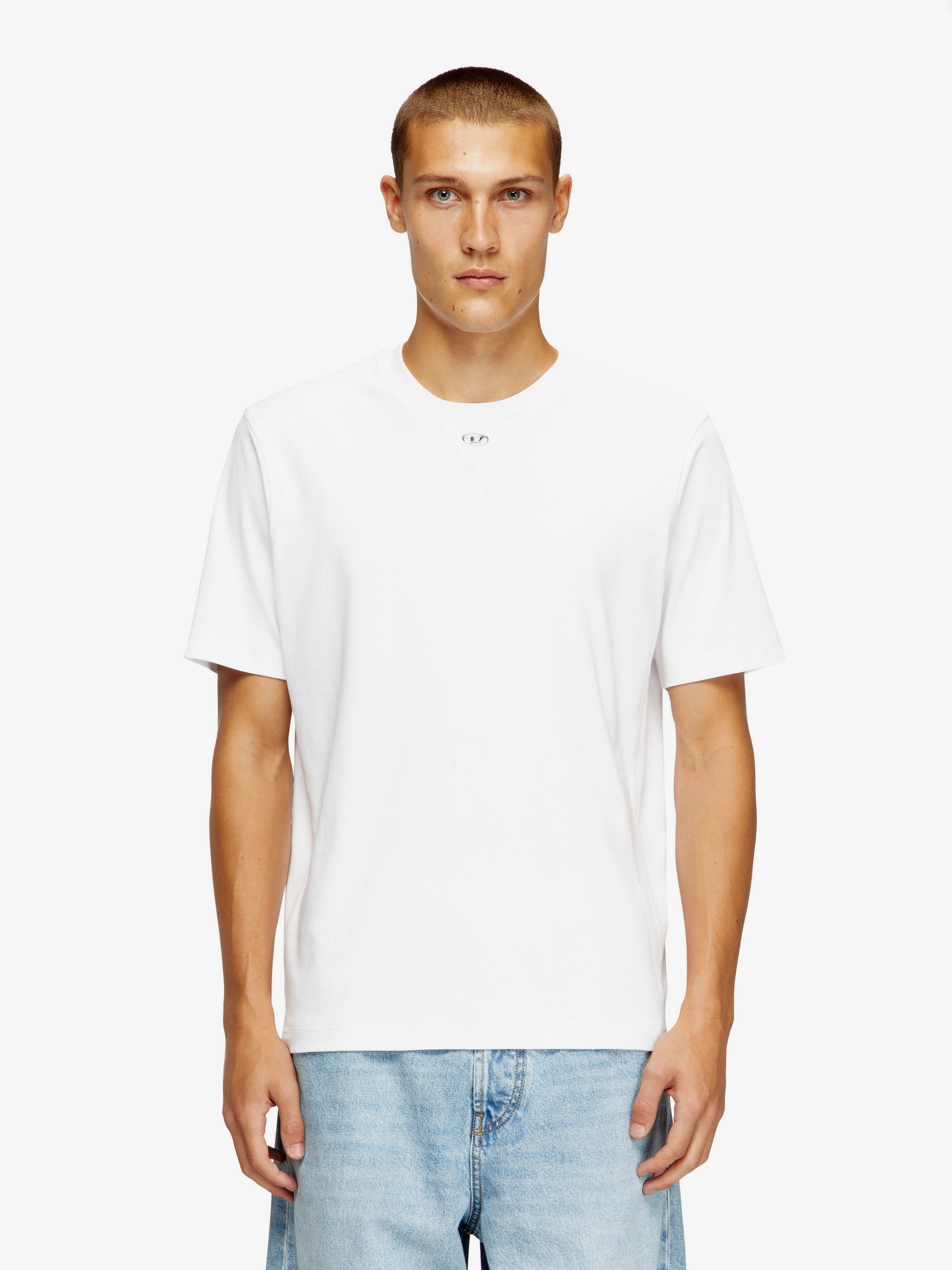 Diesel - Man - White - T-shirt