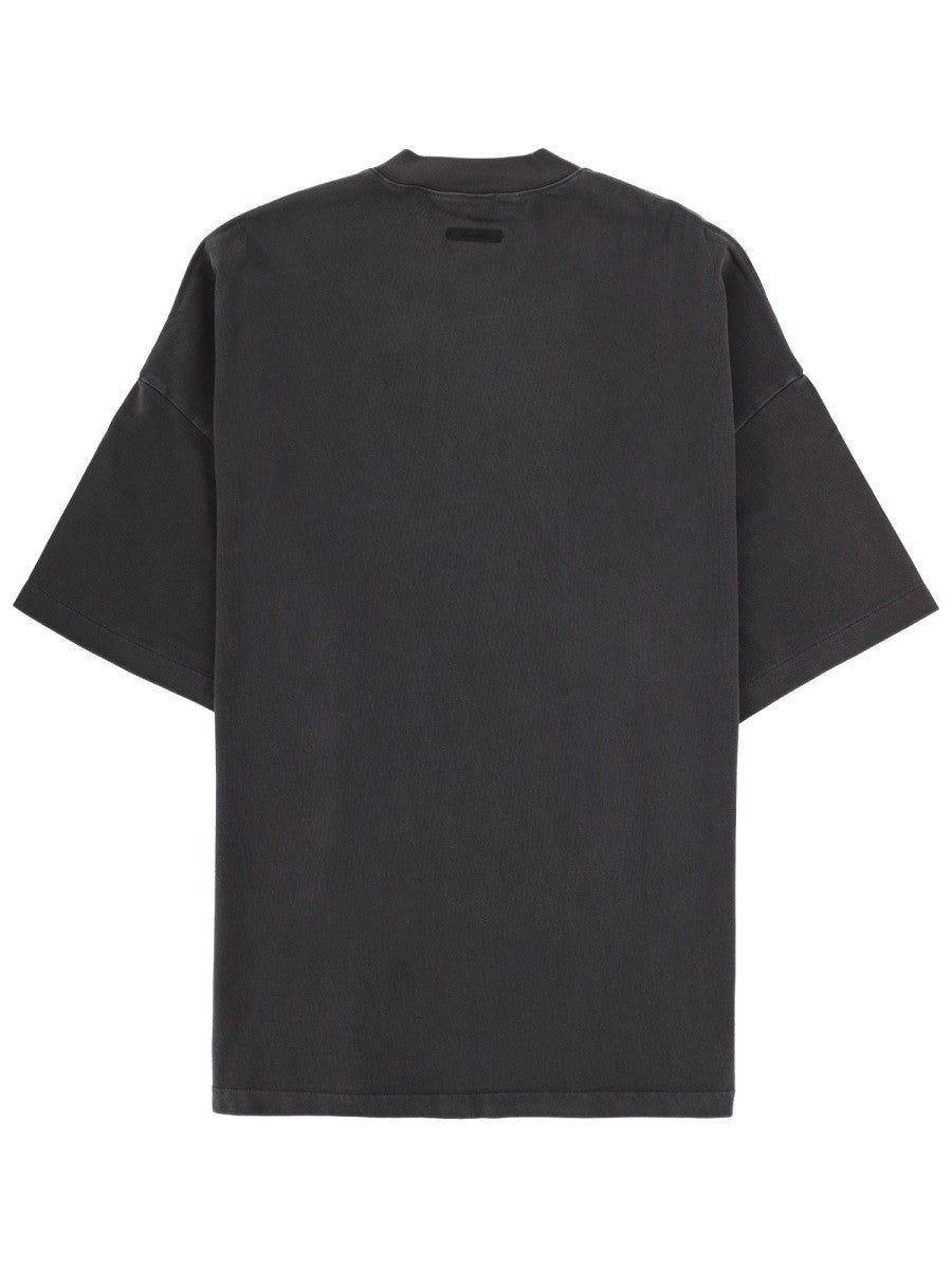 FEAR OF GOD ESSENTIALS - Man - Black - T-shirt