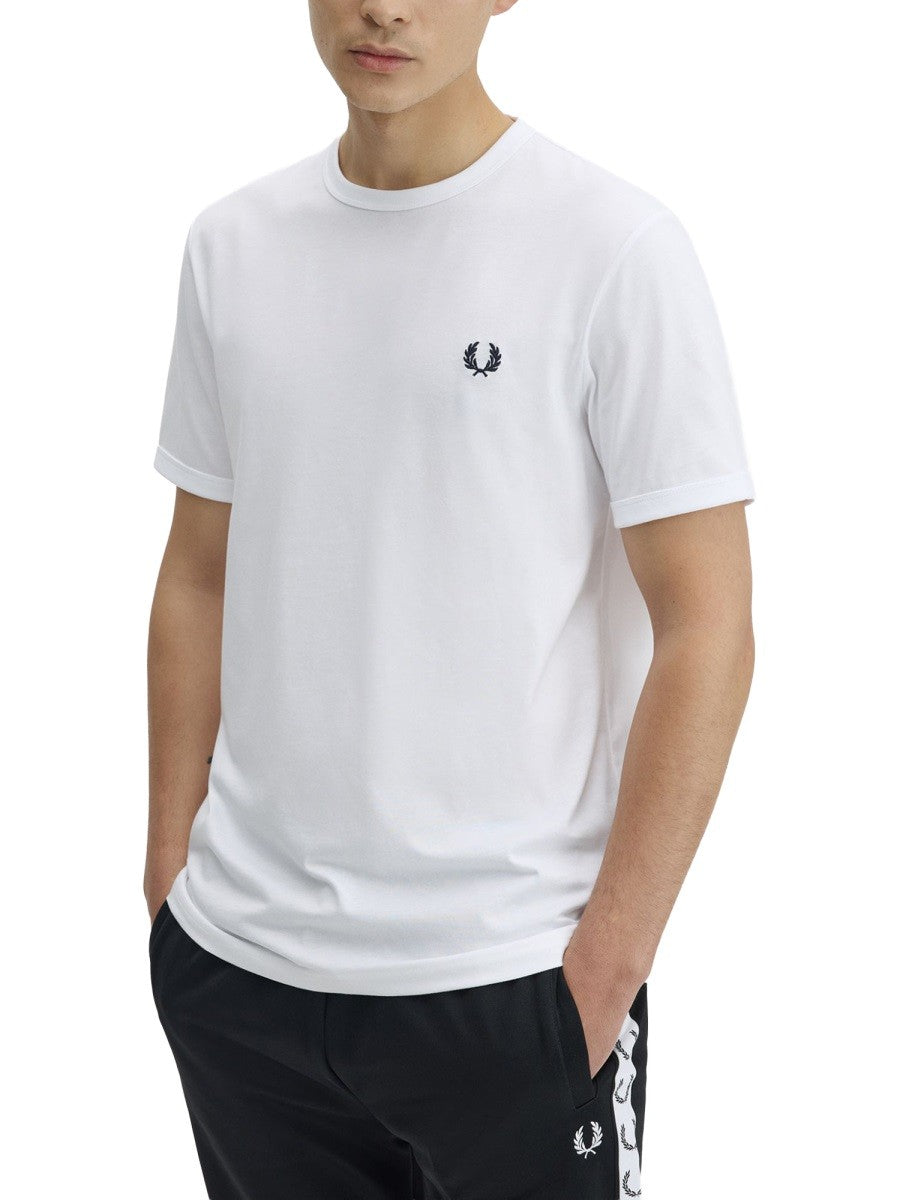FRED PERRY - Man - White - T-shirt