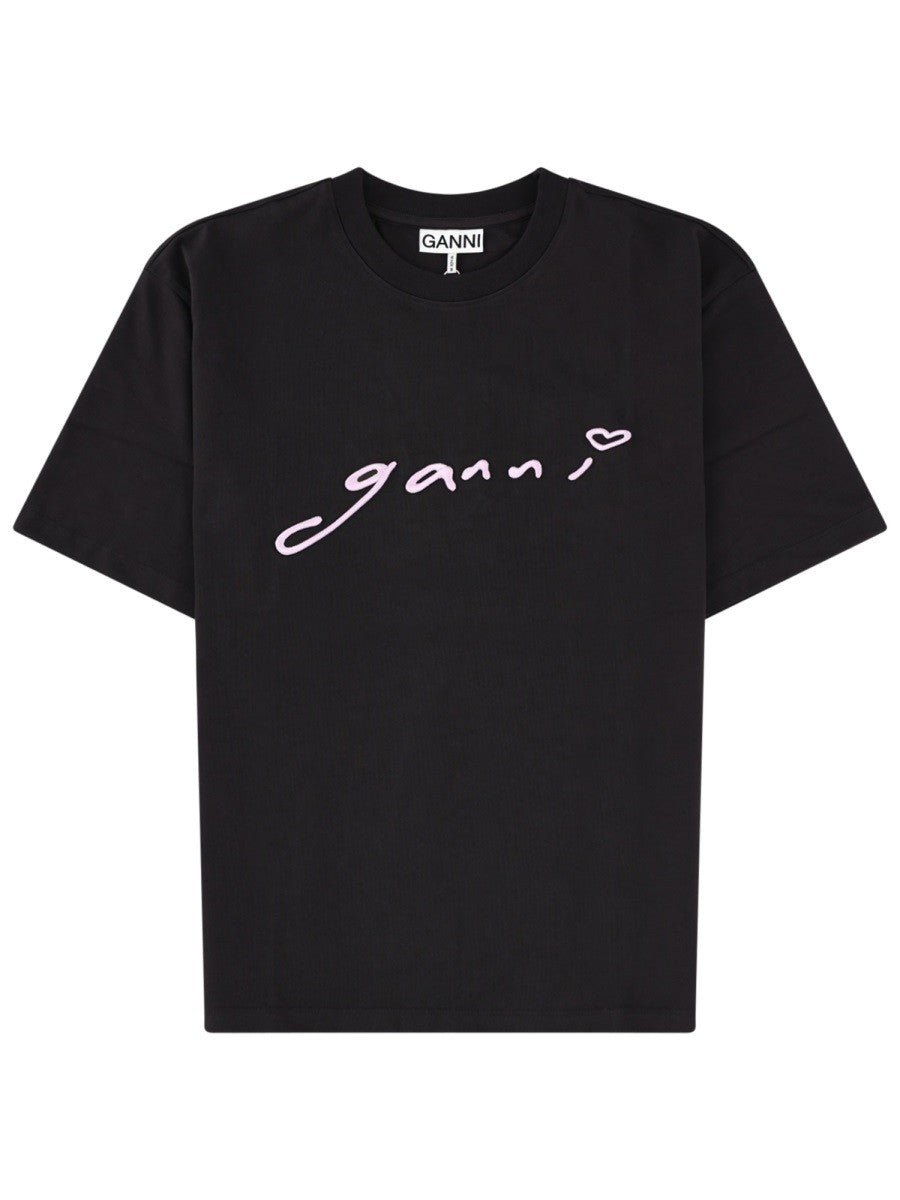 GANNI - Női - Fekete - Póló