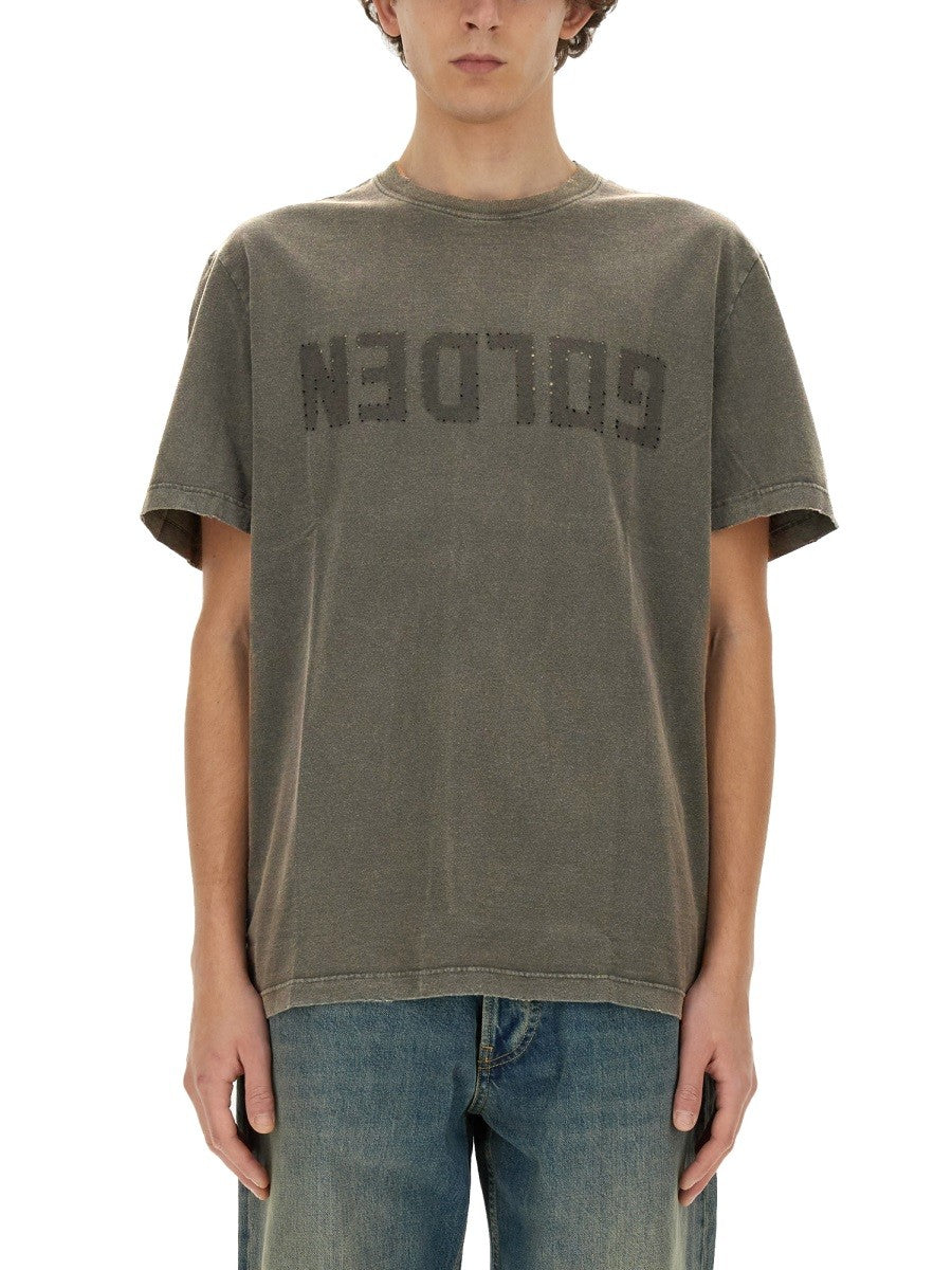 Golden Goose - Man - Green - T-shirt