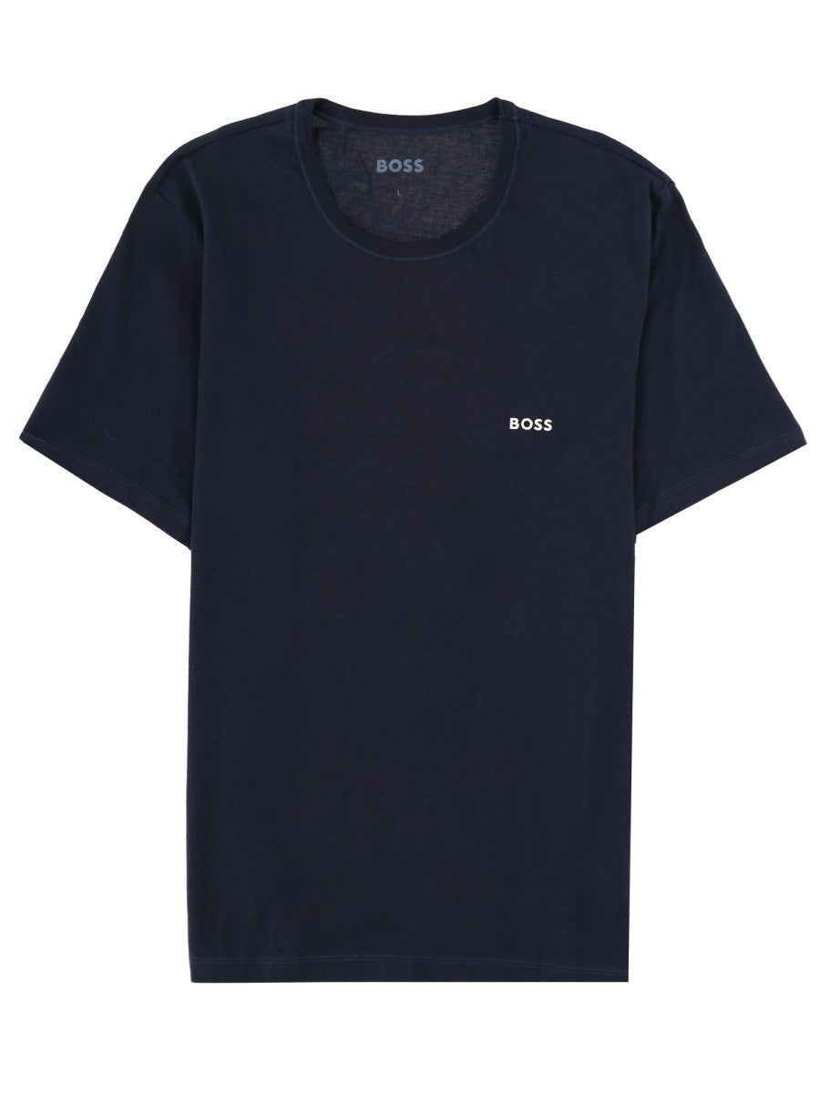 Boss - Man - Blue - T-shirt
