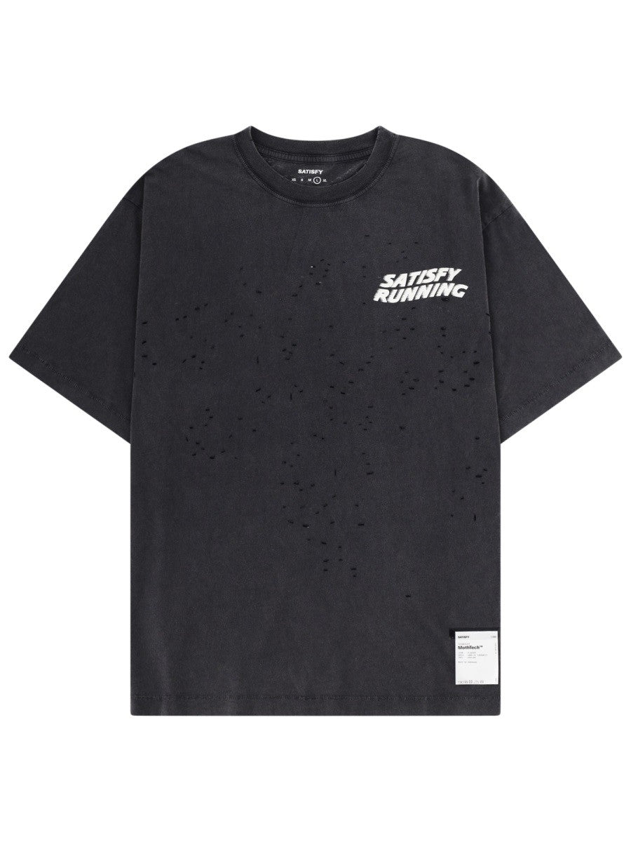 SATISFY - Man - Black - T-shirt