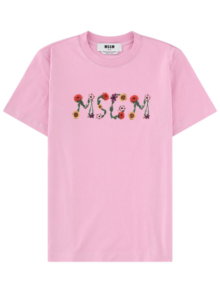 msgm - Woman - Black - T-shirt