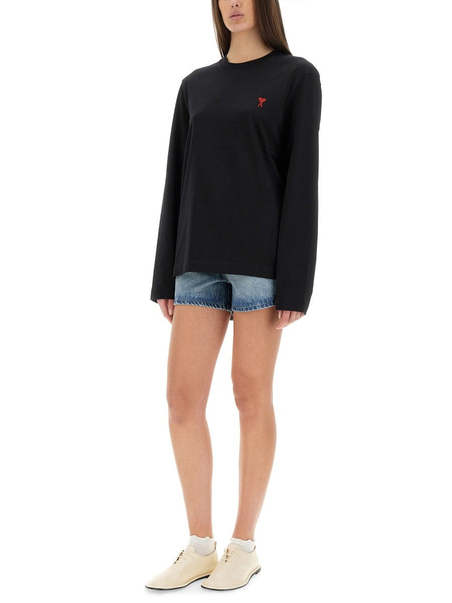 AMI PARIS - Woman - Black - Sweater