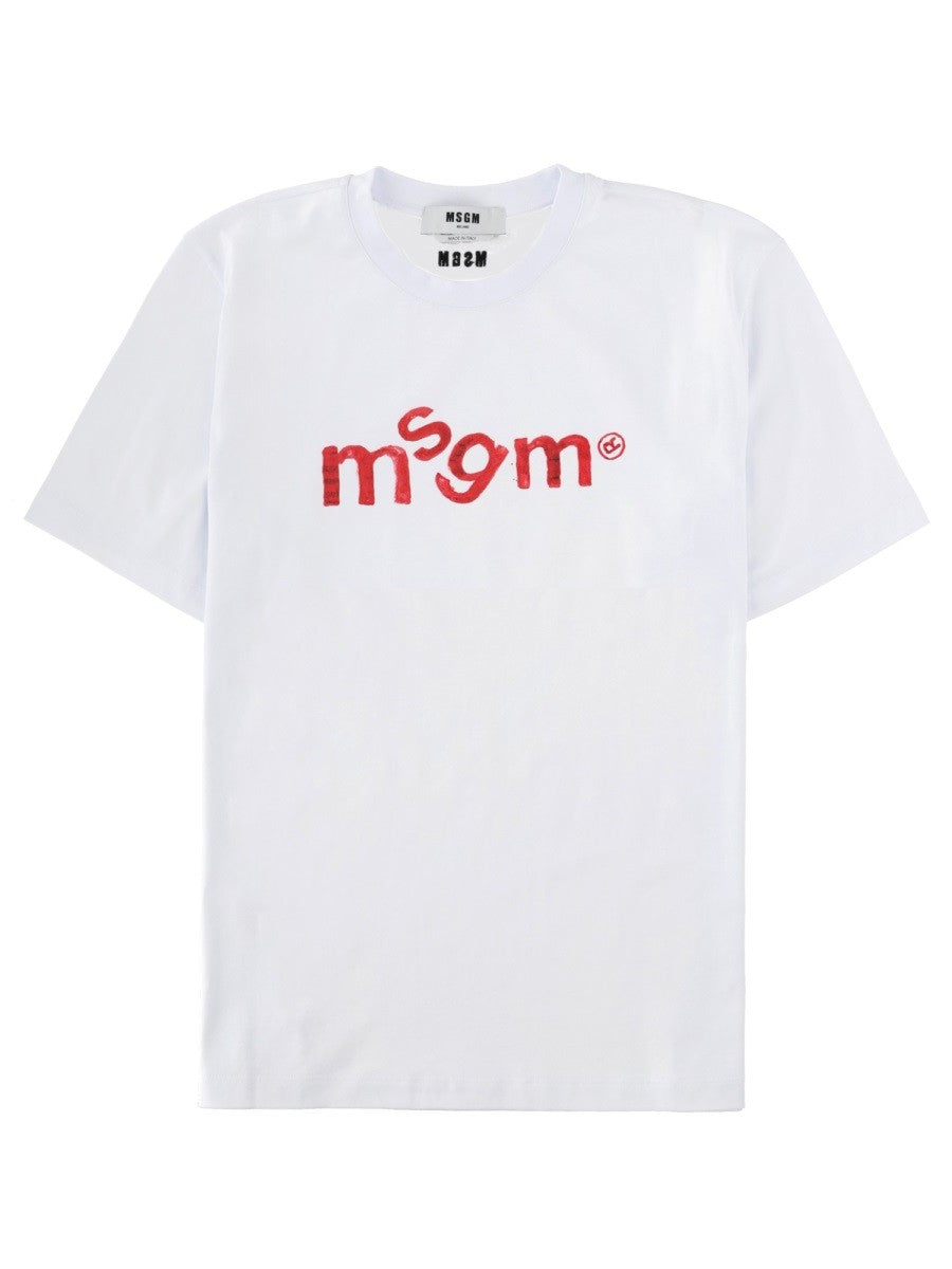 msgm - Man - White - T-shirt