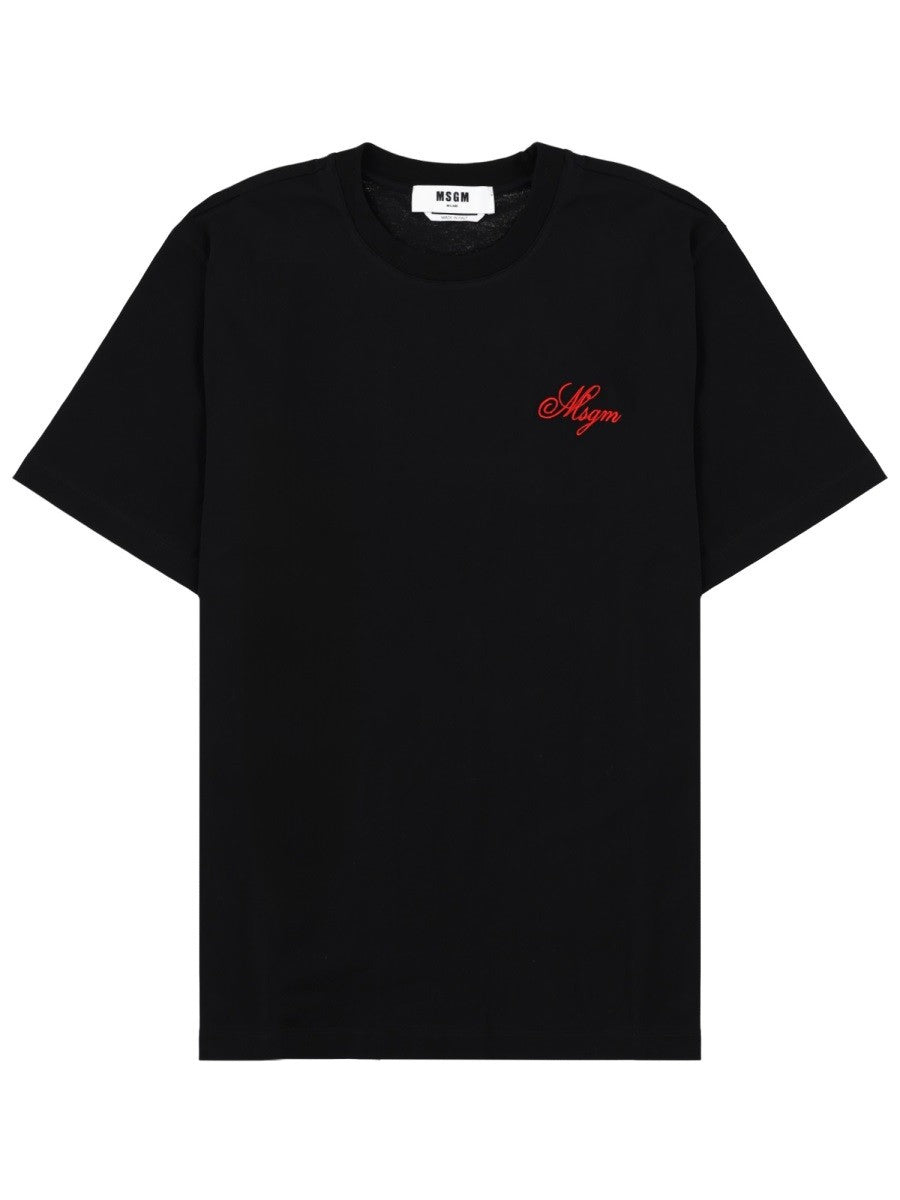 msgm - Férfi - Fekete - Póló