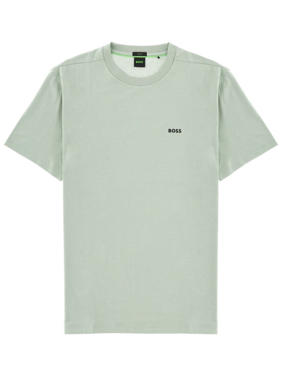 Boss - Man - Green - T-shirt